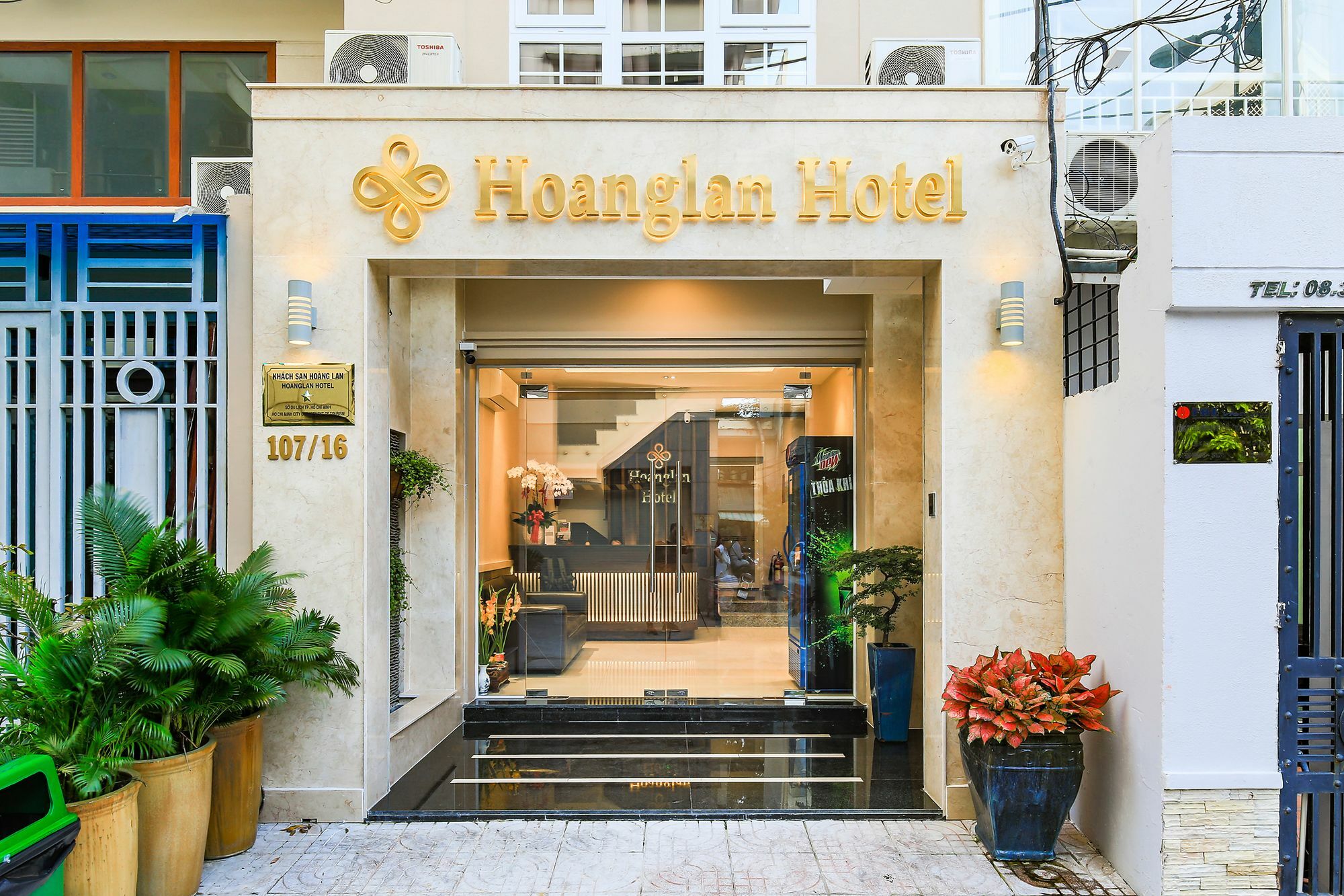 Hoang Lan Hotel Ho Şi Min Exterior foto